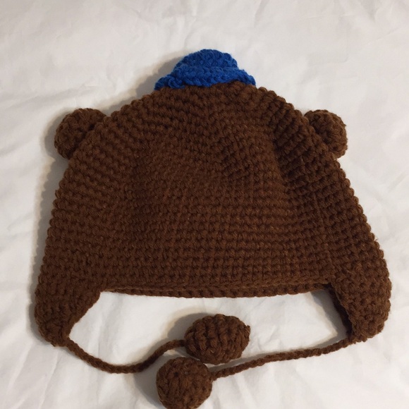 Crochet hat monkey - Picture 7 of 9